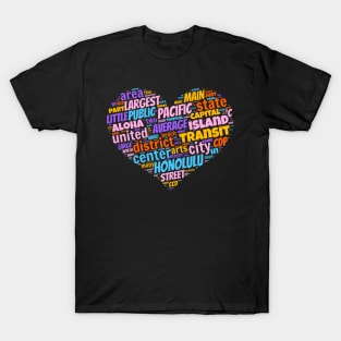 I love Honolulu T-Shirt